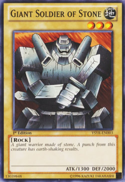 Yu-Gi-Oh! YSYR Giant Soldier of Stone