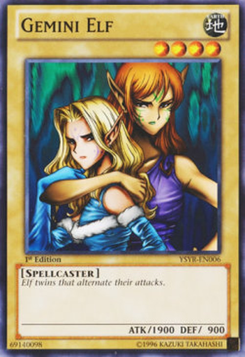 Yu-Gi-Oh! YSYR Gemini Elf