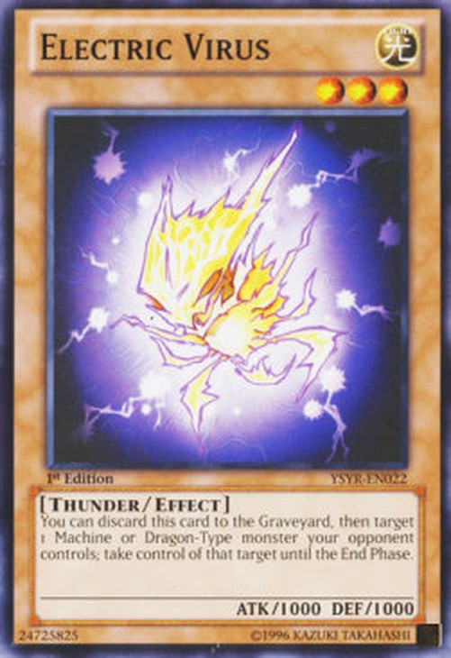 Yu-Gi-Oh! YSYR Electric Virus