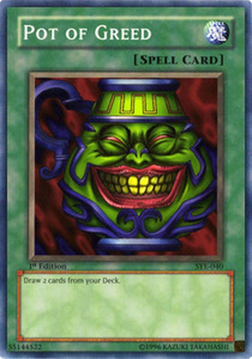 Yu-Gi-Oh! SYE Pot of Greed