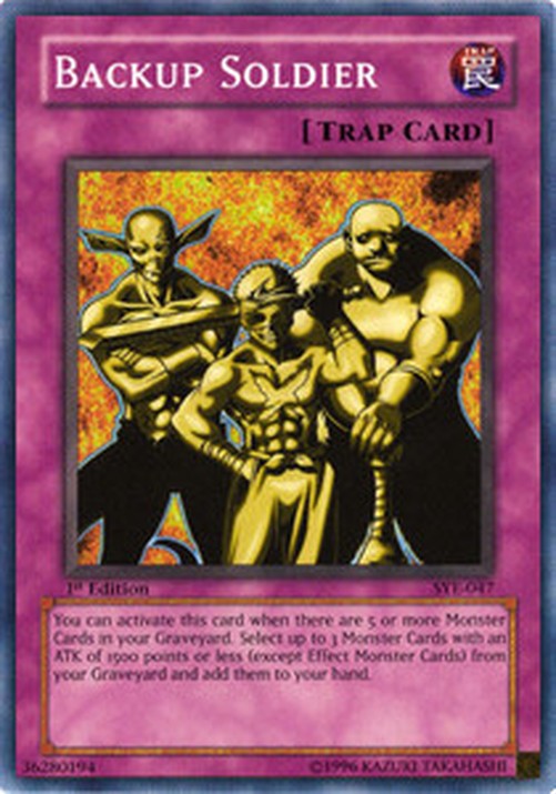 Yu-Gi-Oh! SYE Backup Soldier