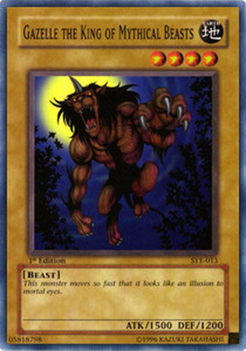 Yu-Gi-Oh! SYE Gazelle the King of Mythical Beasts