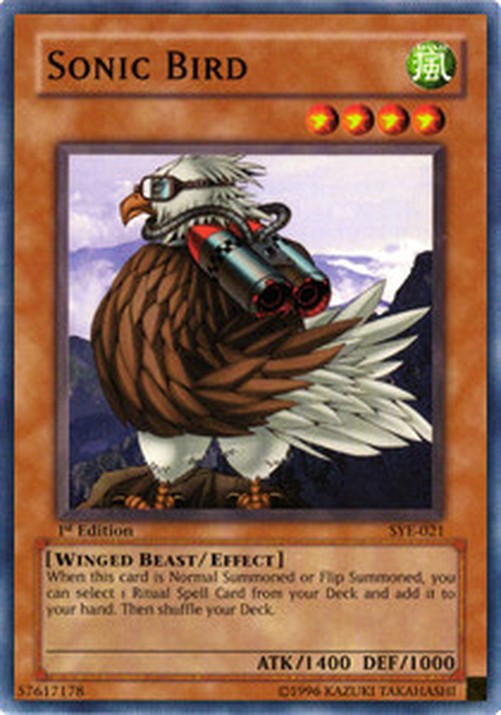 Yu-Gi-Oh! SYE Sonic Bird
