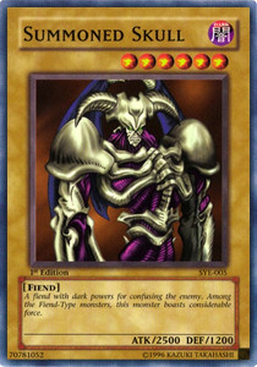 Yu-Gi-Oh! SYE Summoned Skull