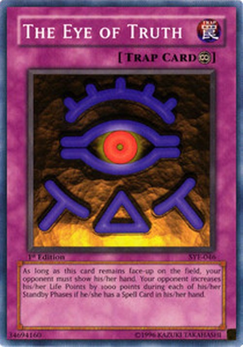 Yu-Gi-Oh! SYE The Eye of Truth