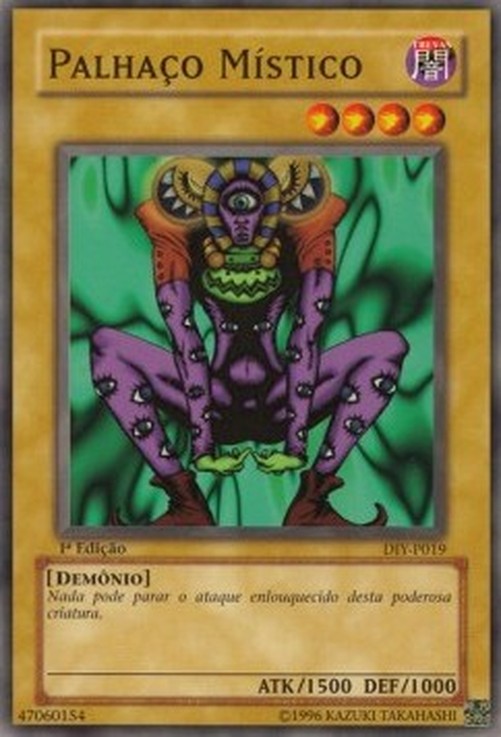 Yu-Gi-Oh! DIY Mystic Clown