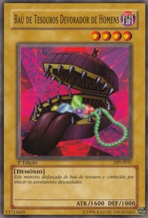 Yu-Gi-Oh! DIY Man-Eating Treasure Chest