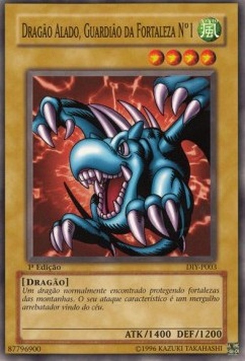 Yu-Gi-Oh! DIY Winged Dragon, Guardian of the Fortress #1