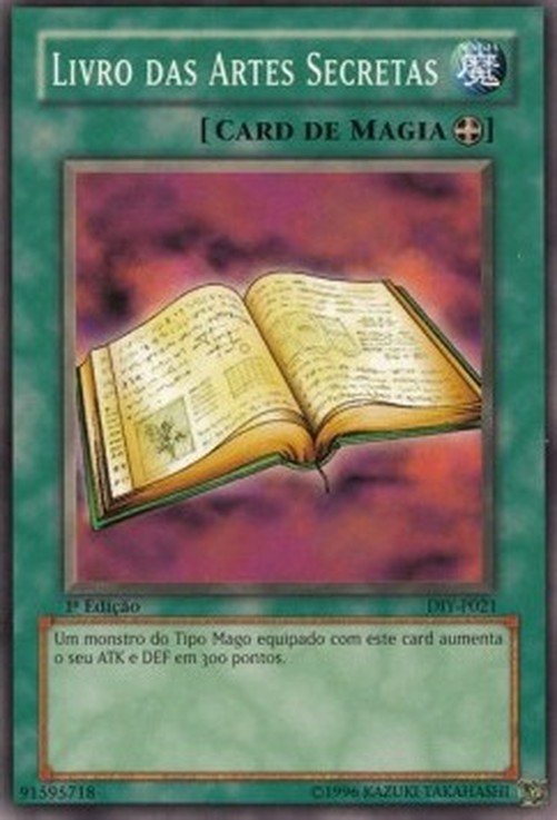 Yu-Gi-Oh! DIY Book of Secret Arts