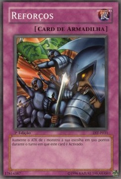Yu-Gi-Oh! DIY Reinforcements