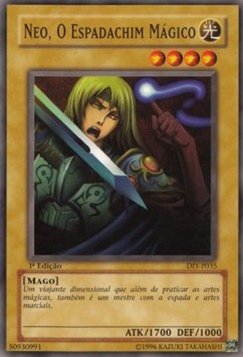 Yu-Gi-Oh! DIY Neo the Magic Swordsman