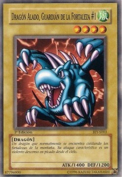 Yu-Gi-Oh! BIY Winged Dragon, Guardian of the Fortress #1