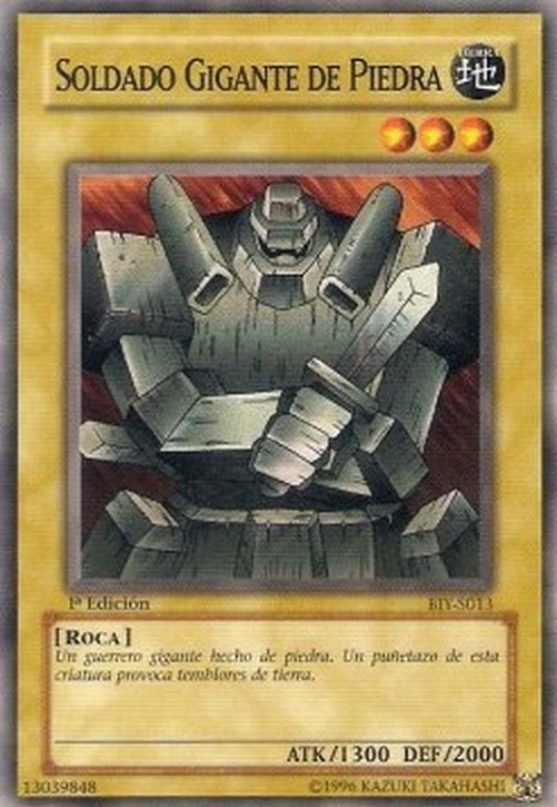 Yu-Gi-Oh! BIY Giant Soldier of Stone