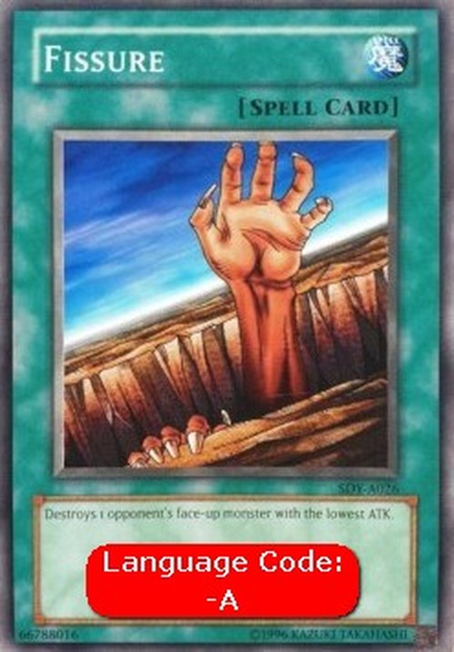 Yu-Gi-Oh! SDY Fissure (V.3 - Common)