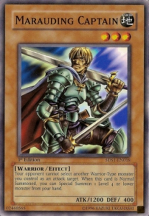 Yu-Gi-Oh! 5DS1 Marauding Captain
