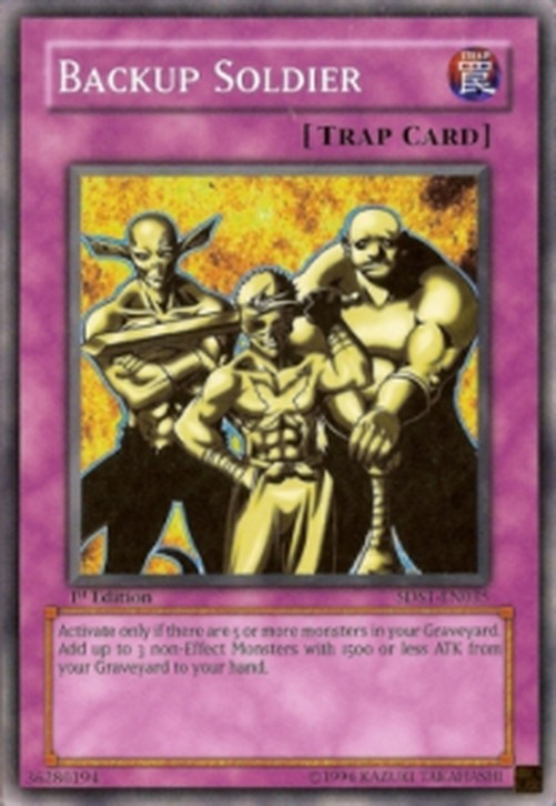 Yu-Gi-Oh! 5DS1 Backup Soldier