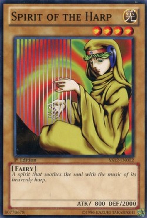 Yu-Gi-Oh! YS12 Spirit of the Harp