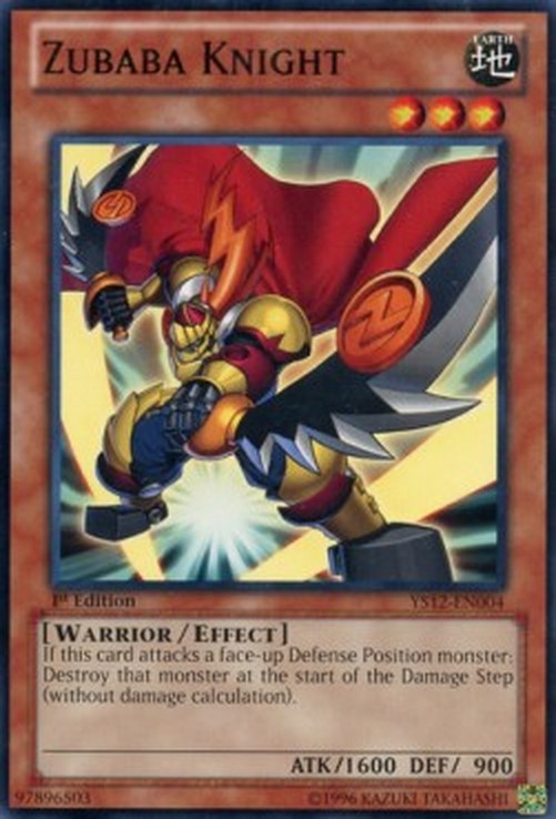 Yu-Gi-Oh! YS12 Zubaba Knight