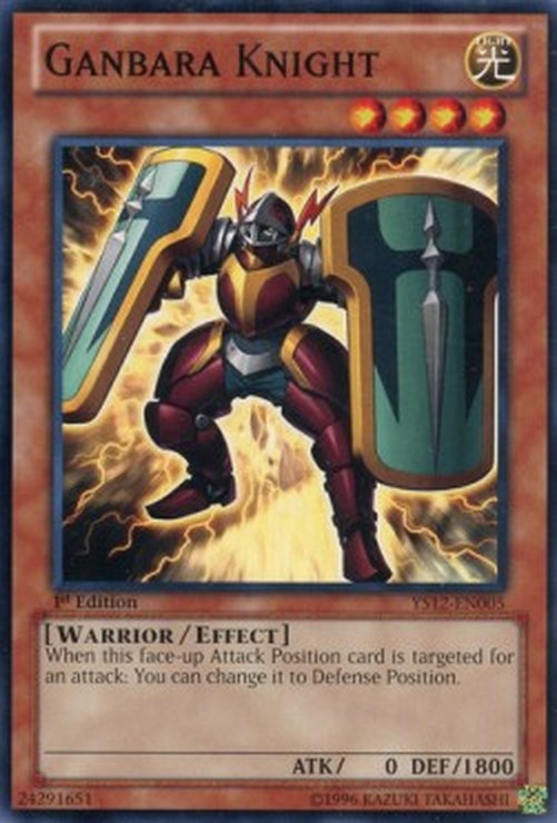 Yu-Gi-Oh! YS12 Ganbara Knight