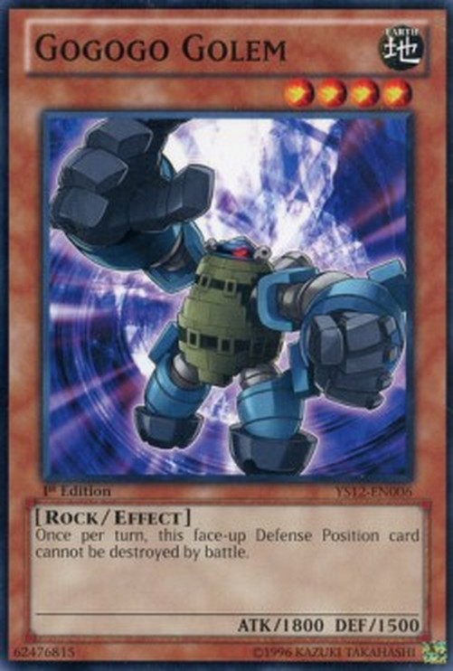 Yu-Gi-Oh! YS12 Gogogo Golem