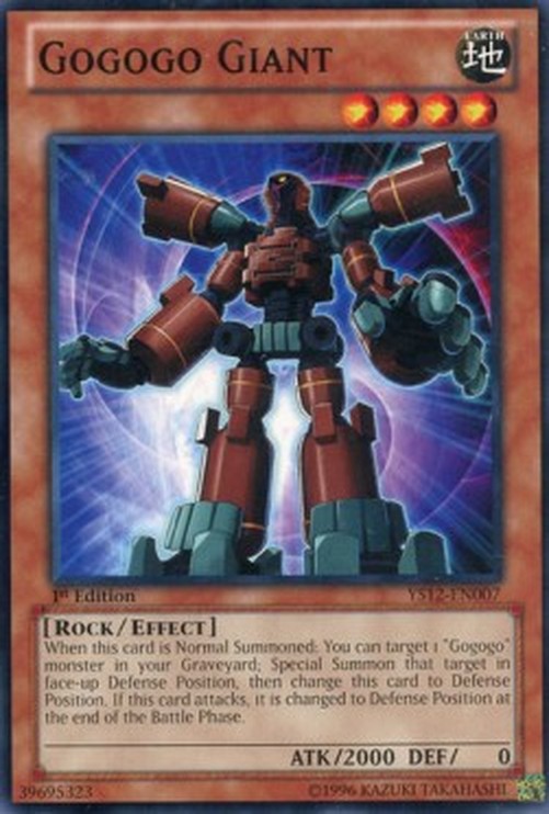 Yu-Gi-Oh! YS12 Gogogo Giant