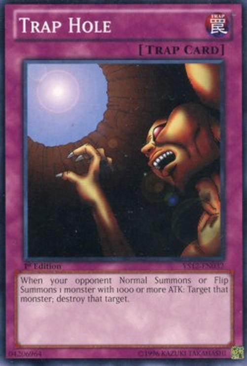Yu-Gi-Oh! YS12 Trap Hole