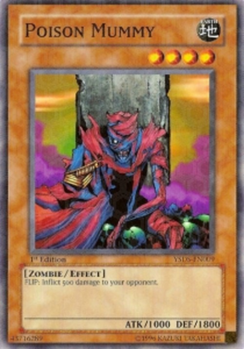 Yu-Gi-Oh! YSDS Poison Mummy
