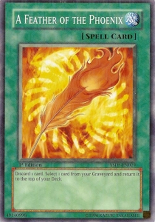 Yu-Gi-Oh! YSDS A Feather of the Phoenix