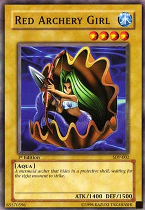 Yu-Gi-Oh! SDP Red Archery Girl