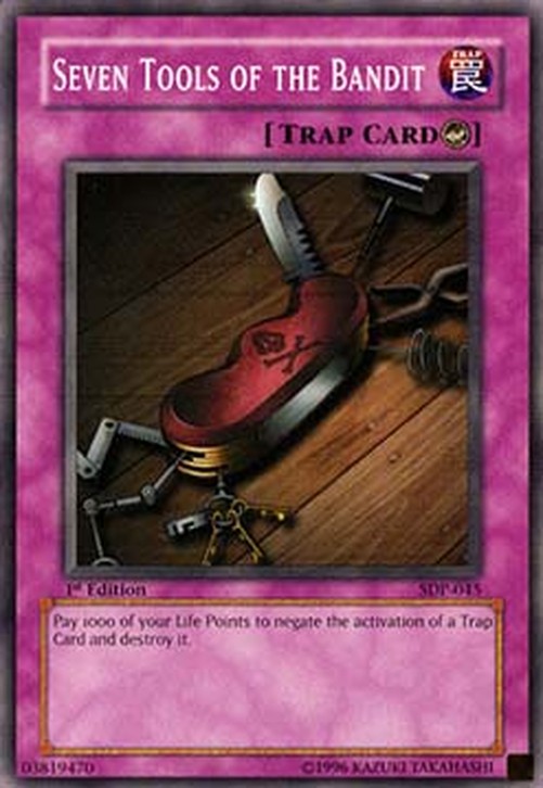 Yu-Gi-Oh! SDP Seven Tools of the Bandit