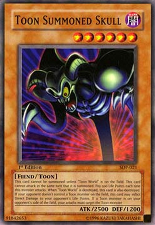 Yu-Gi-Oh! SDP Toon Summoned Skull
