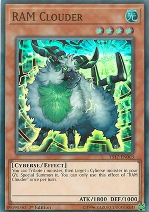 Yu-Gi-Oh! YS17 RAM Clouder