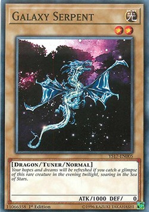 Yu-Gi-Oh! YS17 Galaxy Serpent