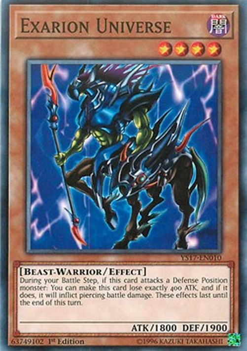 Yu-Gi-Oh! YS17 Exarion Universe