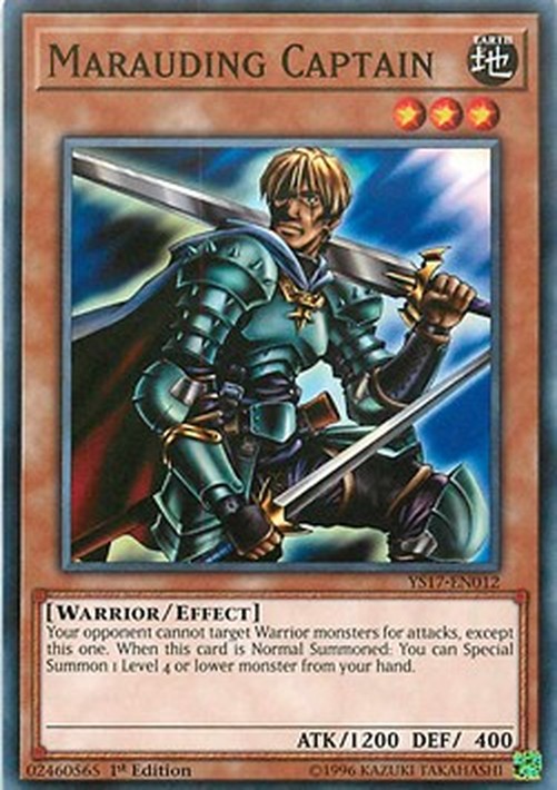 Yu-Gi-Oh! YS17 Marauding Captain