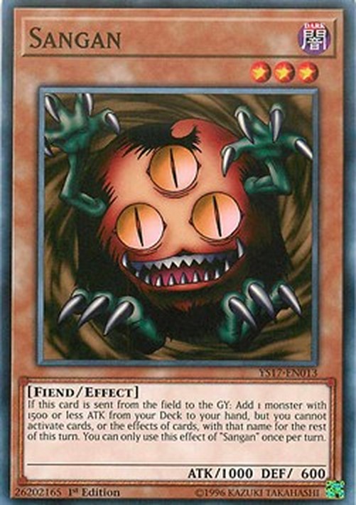 Yu-Gi-Oh! YS17 Sangan