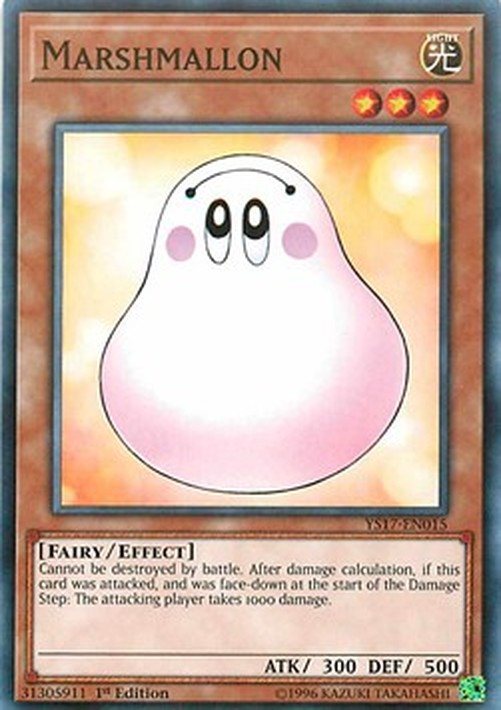 Yu-Gi-Oh! YS17 Marshmallon