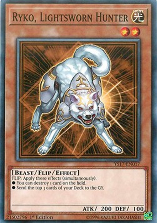 Yu-Gi-Oh! YS17 Ryko, Lightsworn Hunter