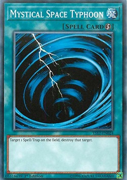 Yu-Gi-Oh! YS17 Mystical Space Typhoon