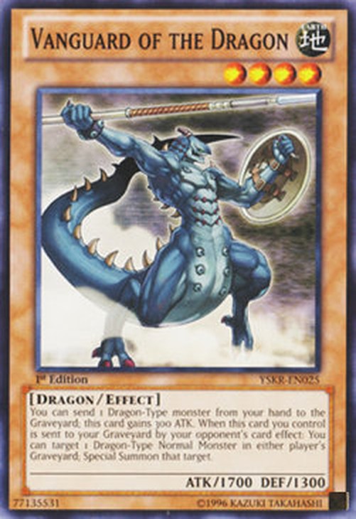 Yu-Gi-Oh! YSKR Vanguard of the Dragon