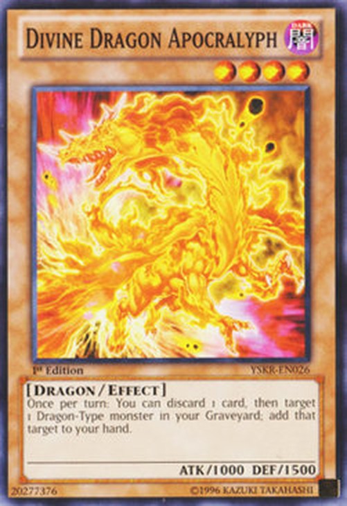 Yu-Gi-Oh! YSKR Divine Dragon Apocralyph