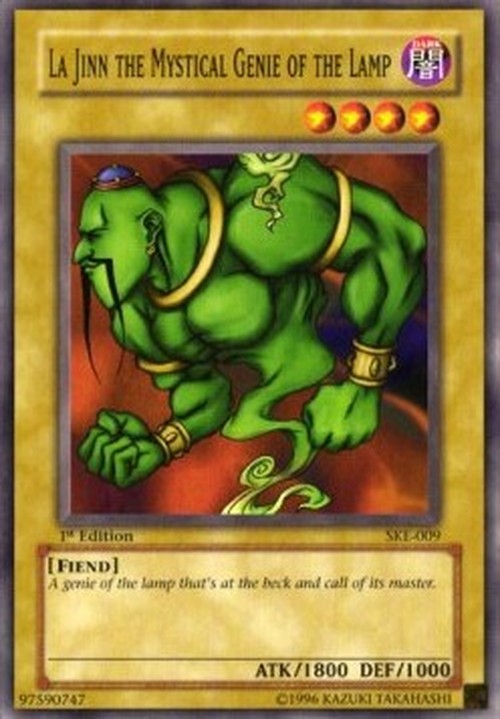 Yu-Gi-Oh! SKE La Jinn the Mystical Genie of the Lamp