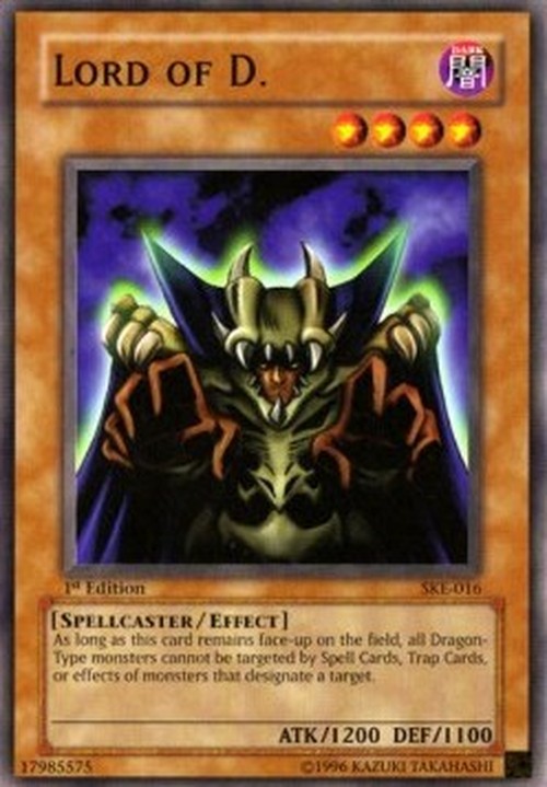 Yu-Gi-Oh! SKE Lord of D.