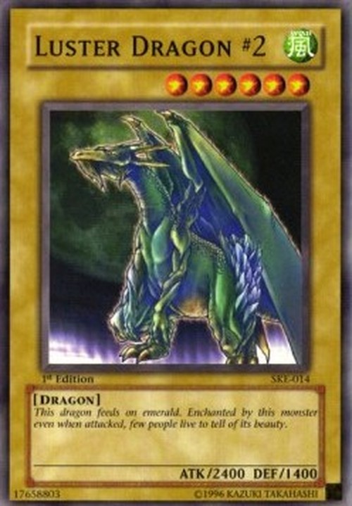 Yu-Gi-Oh! SKE Luster Dragon #2