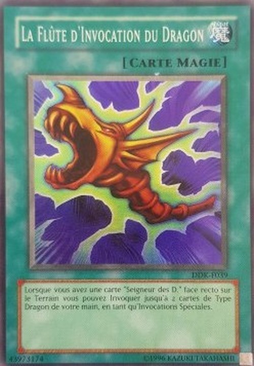 Yu-Gi-Oh! DDK The Flute of Summoning Dragon (V.1 - Super Rare)