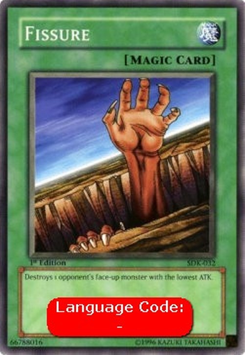 Yu-Gi-Oh! SDK Fissure (V.2 - Common)