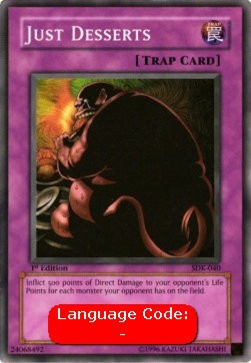 Yu-Gi-Oh! SDK Just Desserts (V.2 - Common)