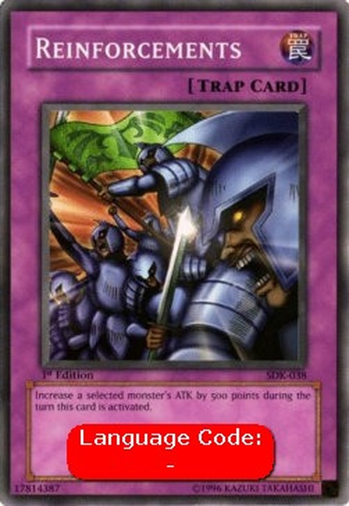 Yu-Gi-Oh! SDK Reinforcements (V.2 - Common)