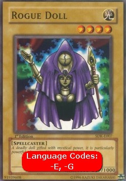 Yu-Gi-Oh! SDK Rogue Doll (V.1 - Common)
