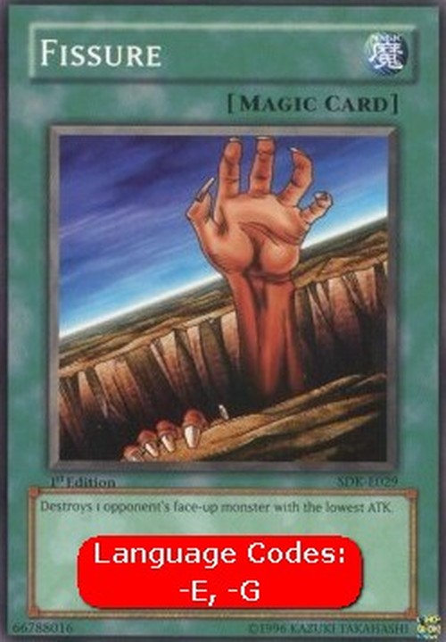 Yu-Gi-Oh! SDK Fissure (V.1 - Common)